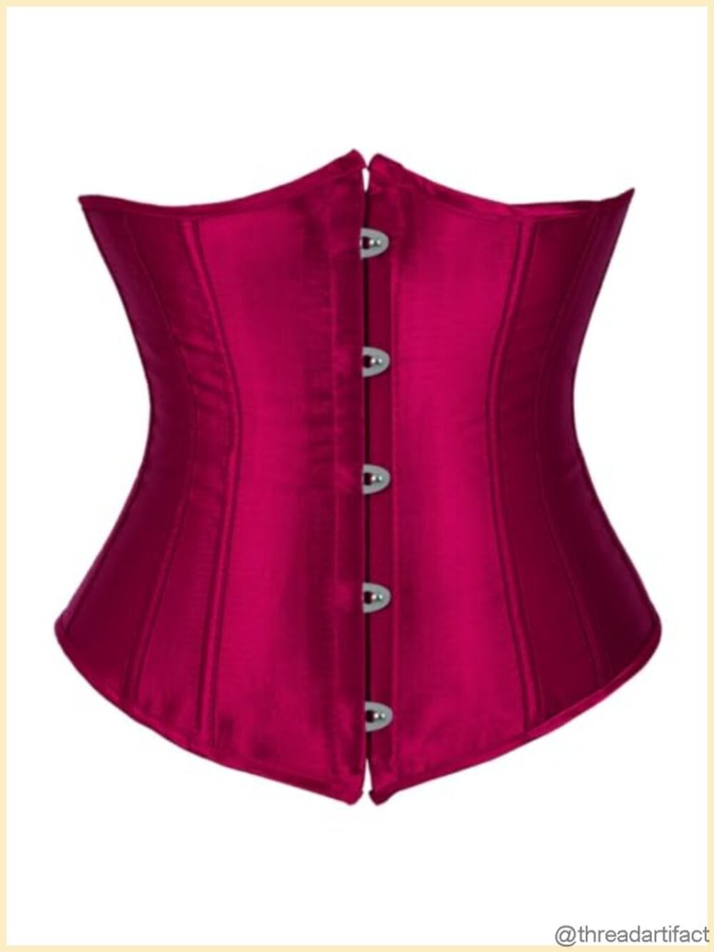 Underbust Corset Lace Up Hourglass Renaissance Halloween Pirate Costume